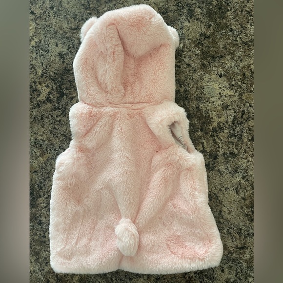 Catherine Malandrino Pink Fur Vest - Picture 3 of 4